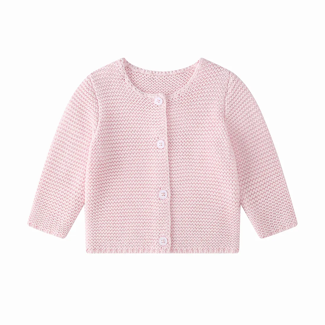 Factory Direct Sale Baby Cotton Sweater Baby Boy/ Girl Pink Sweater