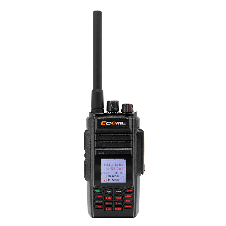 200 км рация poc радио Ecome ET-L55 4G аналоговый/LTE/WCDMA/GSM переключатель режима