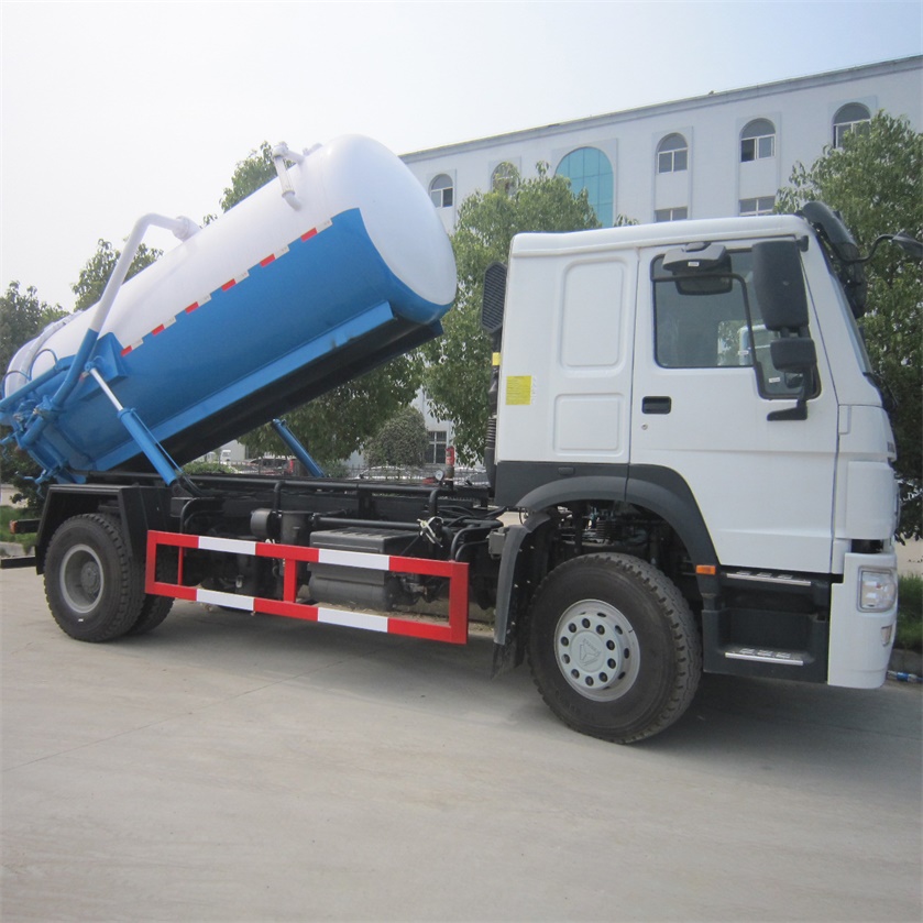 SINOTRUK HOWO 4x2 4x4 RHD вакуумный грузовик с присоской для канализации