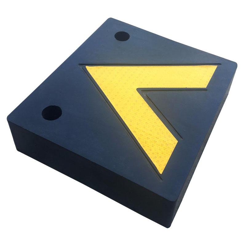 Molded Dock Bumper Recessed Rubber Bumper