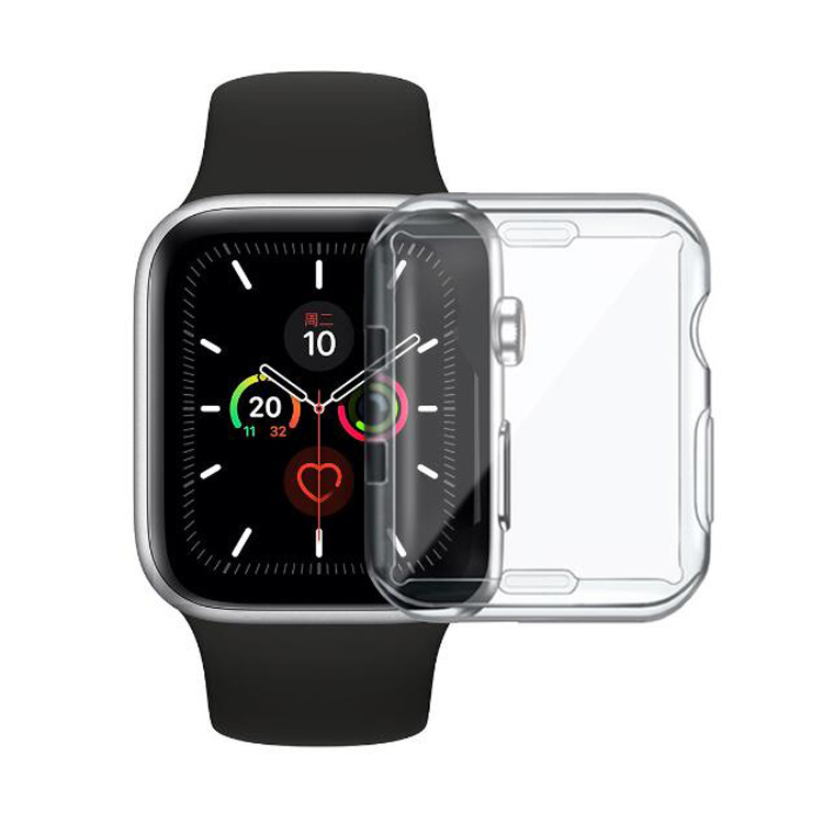Аксессуары для часов, чехол для часов из ТПУ, чехол для часов Apple Watch 38 мм 42 мм 40 мм 44 мм