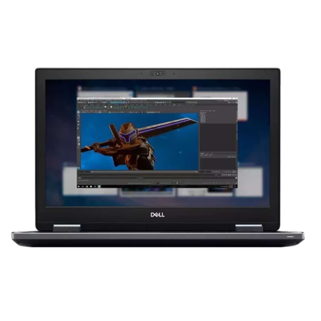 Рабочая станция DELL Precision 7740 Мобильная рабочая станция 779732WX Intel i7-9750H 32 ГБ 512 ГБ PCI-e + 2 ТБ WX3200 4G профессиональная портативная рация видеокарты