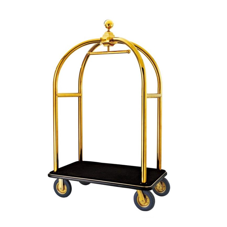 Высококачественная легкая тележка Bellboy для багажа в отеле