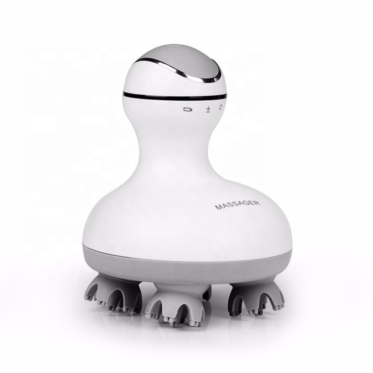 Amazon hot sale silicone electric head massager health care portable head scalp massager for body