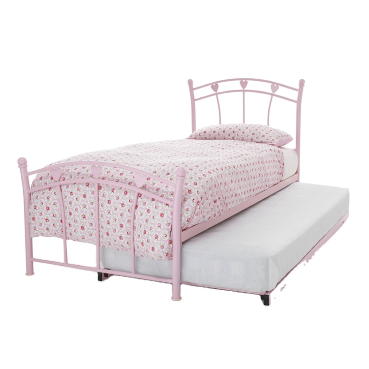 2021 the best selling School Dormitory Modern Student Iron Double Decker Metal Steel Pipe children Bed