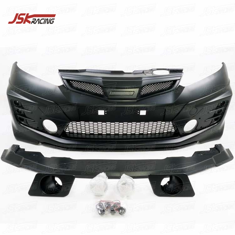 2011-2013 Муген стиль PP BODY KIT передний бампер для HONDA JAZZ FIT