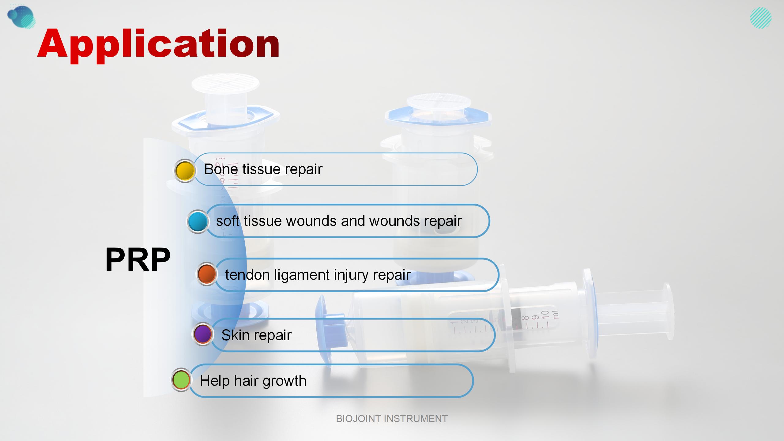 ACP-Autologous conditioned plasma kit, double syringe PRP kits centrifuge, 50ml PRP kits tabletop centrifuge