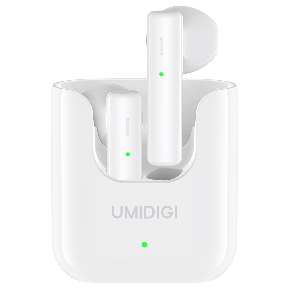 Беспроводные спортивные наушники UMIDIGI AirBuds U TWS, шумоподавляющие наушники ENC с зарядным устройством на 380 мАч, гарнитура с микрофоном