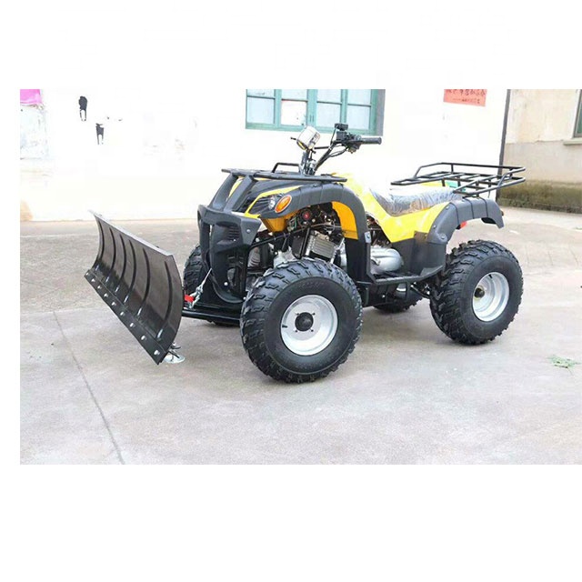 Four-wheeled car Snow pusher Russia special winter snow removal machinery