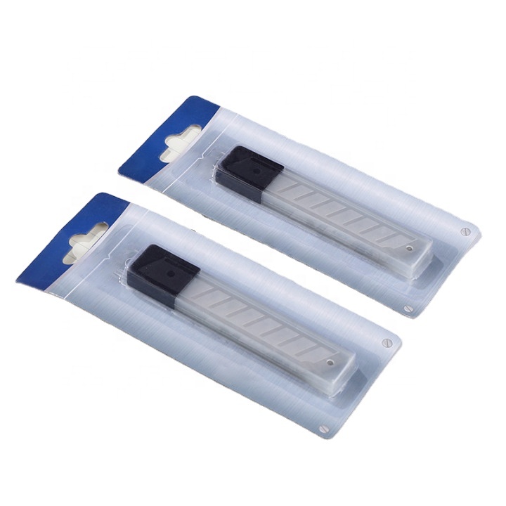 18mm 10pcs Snap Off Cutter Utility Knife Blade Paper Cutter Knife Blade