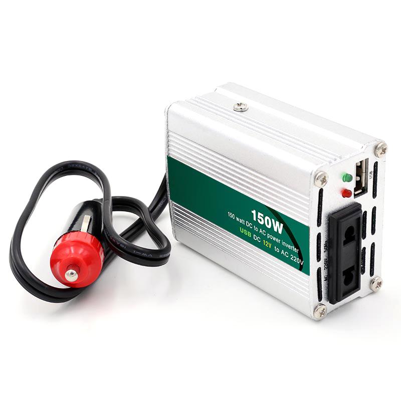 DC12V/24 В 150 Вт DC к AC модифицированный синусоидальный автомобильный инвертор
