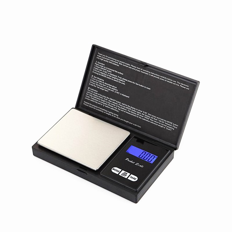 Mini Portable Jewelry Gold kitchen Electronic Weighing Scale 100g 200g 300g 500g 1kg 0.1g 0.01g High Precision Digital Scale