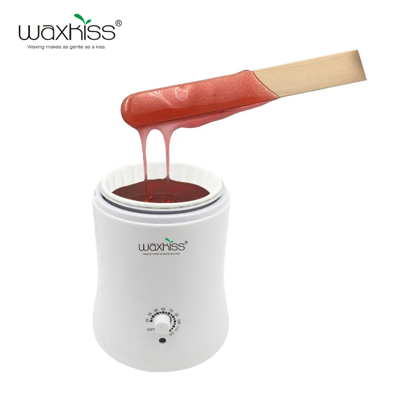 Waxkiss Portable Salon Spa Hair Removal Mini Electric Wax Heater Wax Pot for Melting Wax