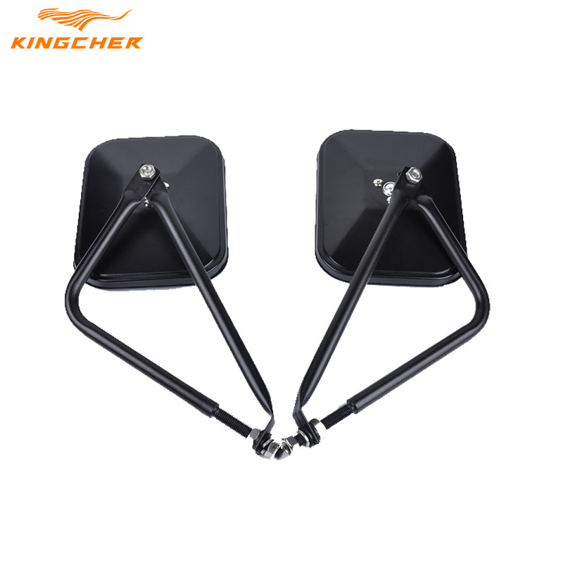 Car Exterior Parts Off Side Rectangular Mirrors For Jeep Wrangler Automobile Black Rear View Mirror