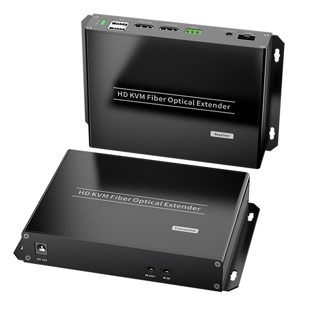 Hdmi волоконно-оптический удлинитель 4k 60hz Kvm Ir 20km Rs232 60m 30m 120m, локальный выход, Hdmi волоконно-оптический удлинитель 1 в 2 Out 1,4