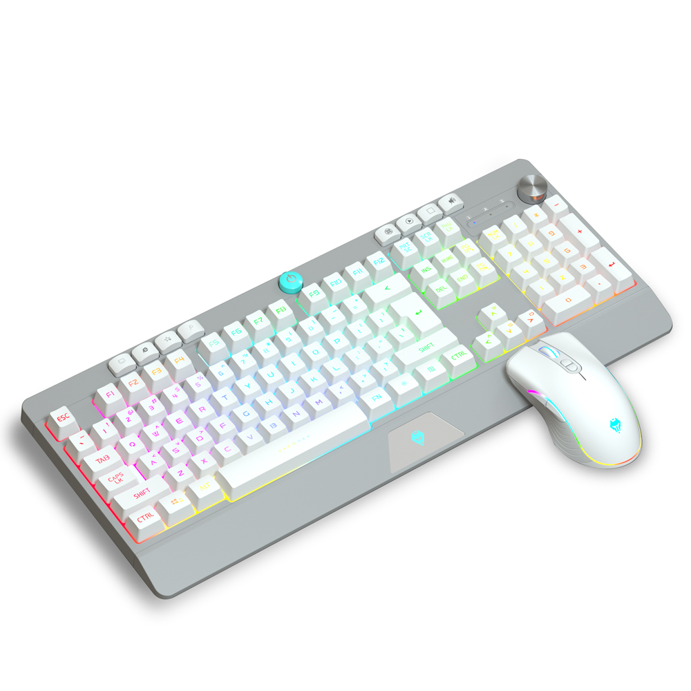 Инвентарь ПК RGB Водонепроницаемая клавиатура Механическая игровая мышь и клавиатура