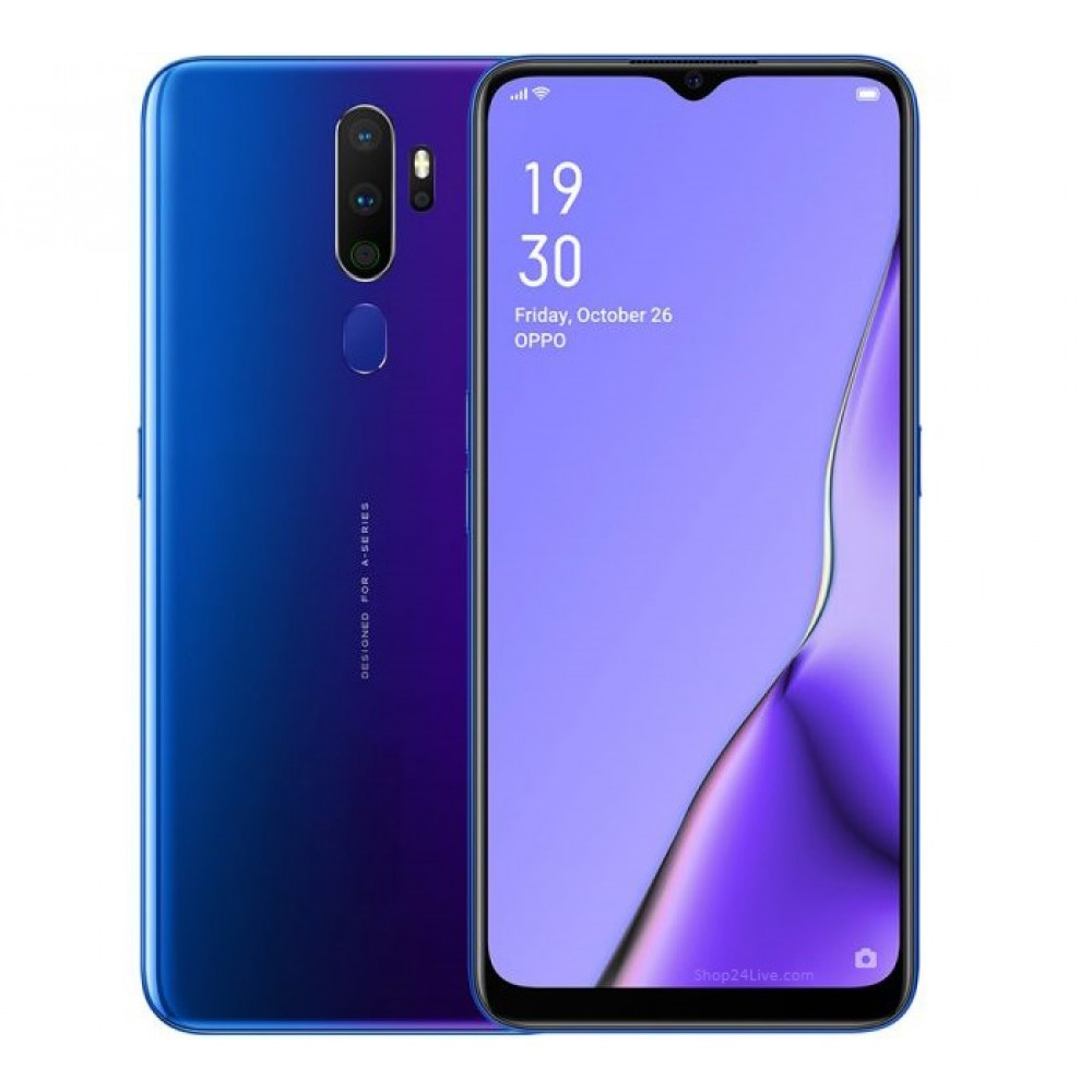 Оригинальная б/у android телефоны для OPPO A9 2020 6,5 дюймов капли воды с ЖК-дисплеем 8 + 128G тройной красоты камера 16 + 48 Мп 5000 мАч батарея