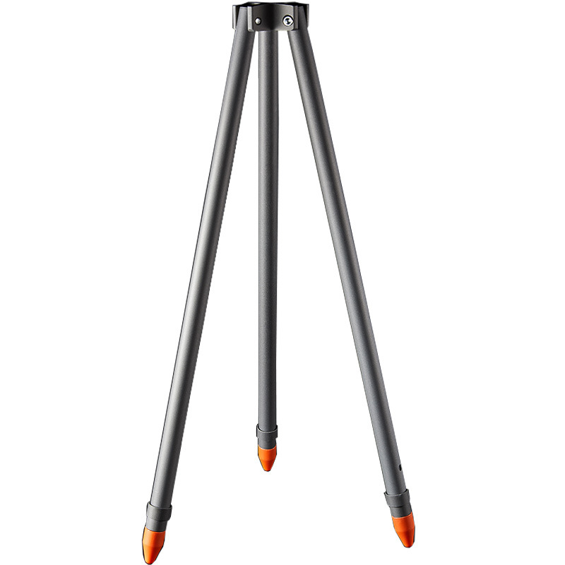 Outdoor campfire tripod portable three section telescopic support campfire camping pot hanging pot