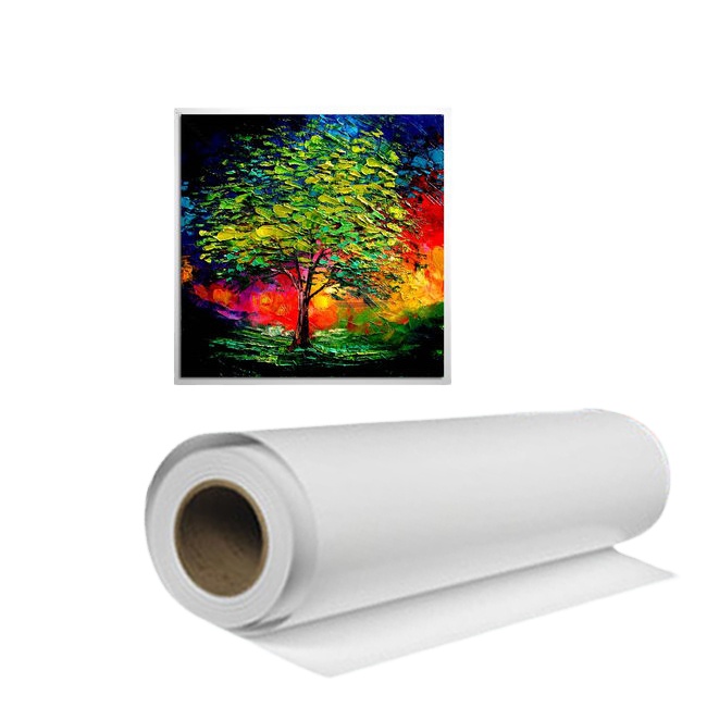 Wholesale Blank Artist Polyester Matt Canvas Fabric Rolls