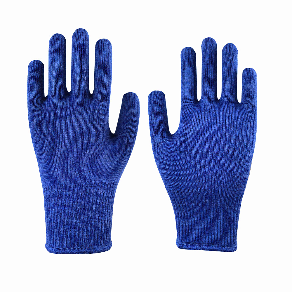 OEM Factory Keep Warm Touch Screen Wool Silver Fiber Touchscreen Gloves