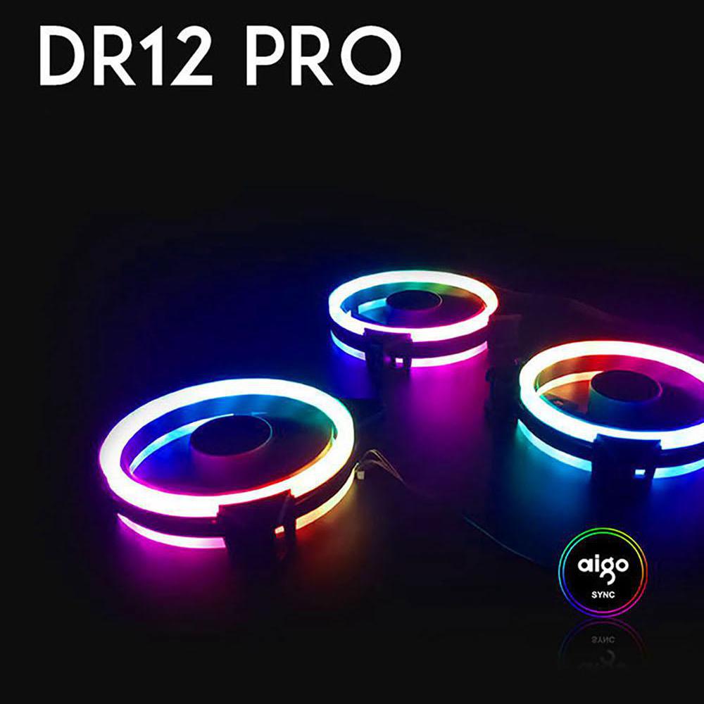 Aigo DR12 Pro кулер PC Case вентилятор RGB вентилятор 120 мм
