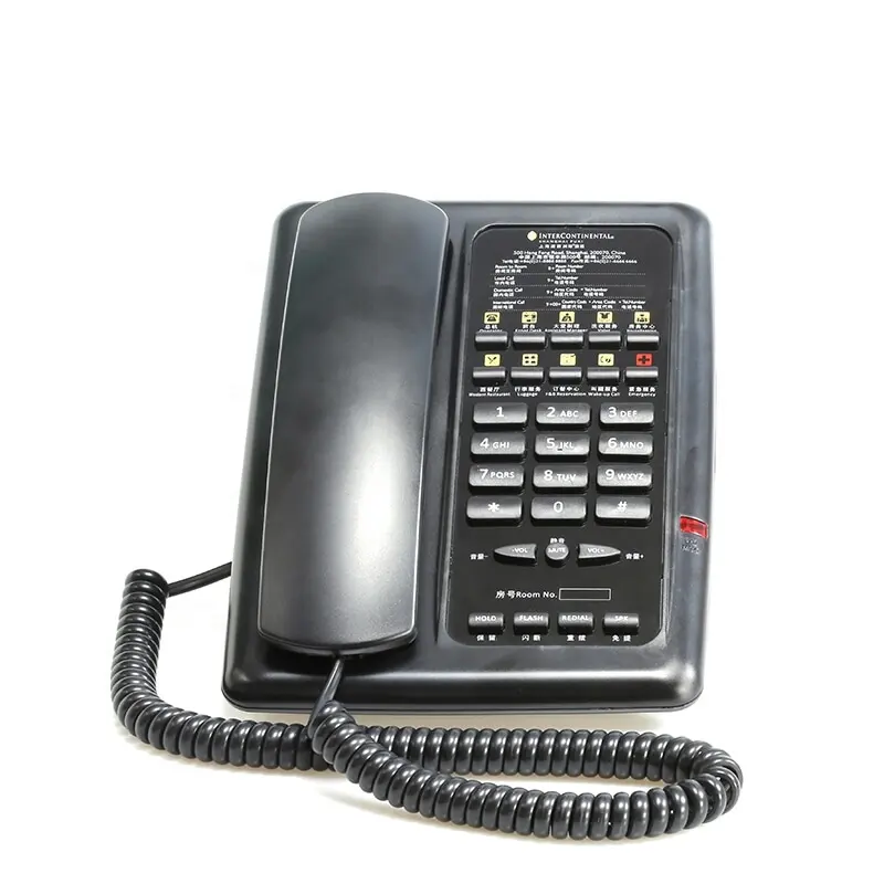 Cotell Fuego Series FG1086A Corded Telephones OEM ODM Hot Hotel Business Phone Hotel Office Landline Telephone for Sale