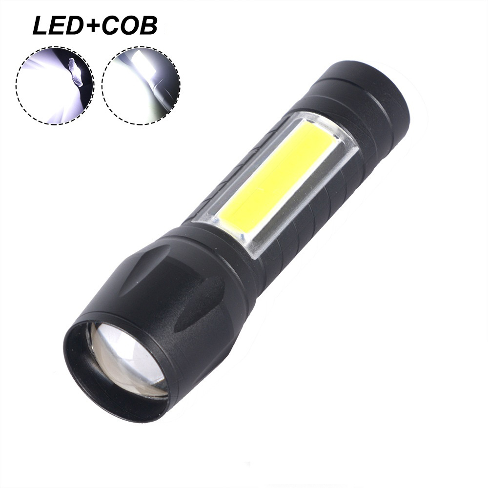 Adjustable Focus Light Torch Rechargeable zoom aluminum Linternas Usb Mini LED Flashlight