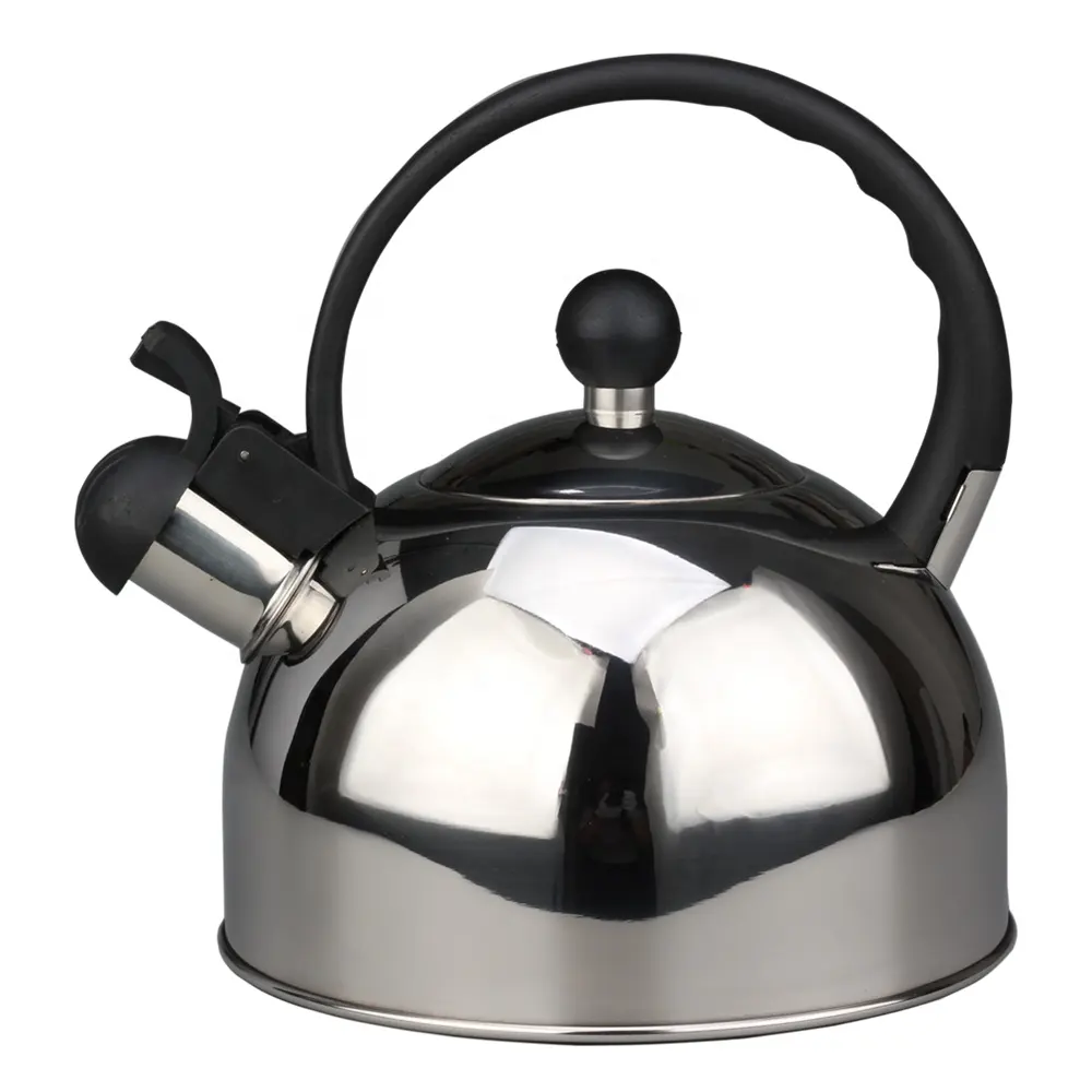 Tea Kettle - Surgical Whistling Teapot with Capsule Bottom and Mirror Polished, 2.75 Quart Tea Pot - Stove Top Tea Maker