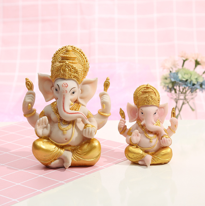 Hot sale Wholesale hinduism pooja items indian mandir murti indian diwali decor Hindu Lord god Ganesha Idol Statue figurine