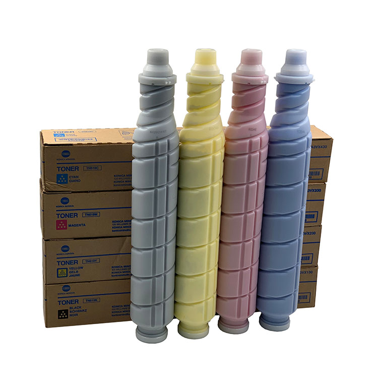 Оригинальный TN619 для Konica Minolta C1060 1070 2060 2070 554 654 754 A3VX130/230/330/430