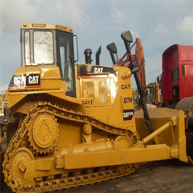 Б/у бульдозеры CAT D7H, бульдозеры в наличии, строительная машина, низкое обслуживание, горячая Распродажа, хорошее качество