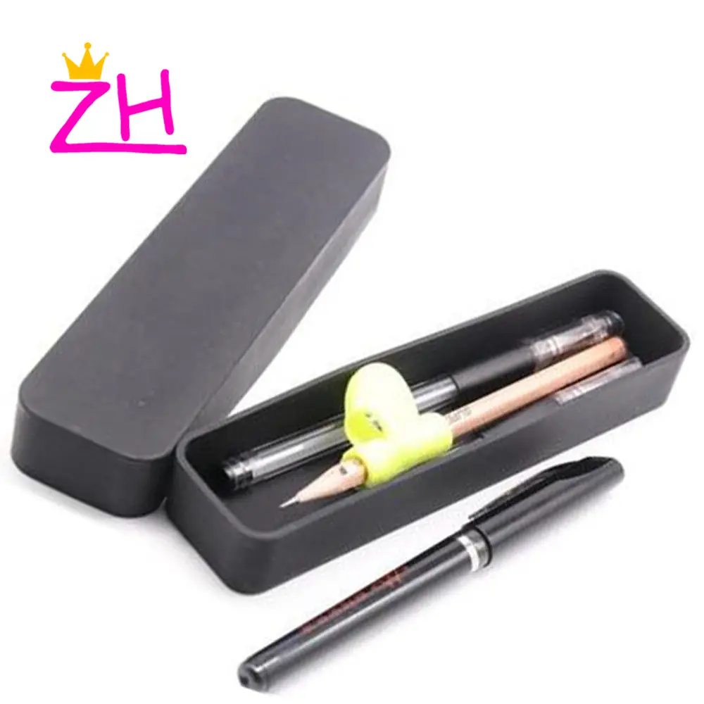Schools & Offices Silicone Rectangle Stationery Pen Box Pencil Holder Cosmetic Box Candy Storage Case Promotional Gift