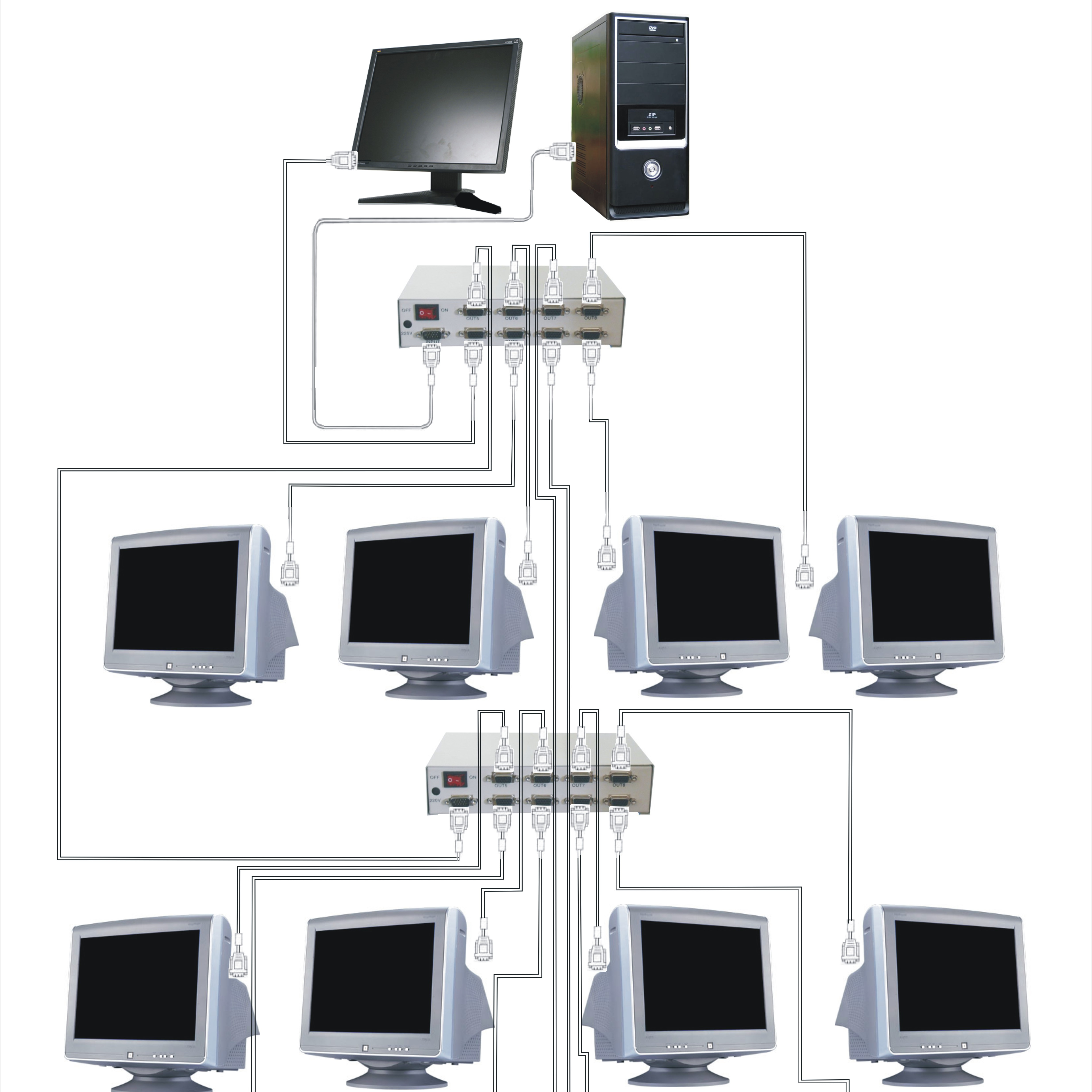 HL-6800 языковая лаборатория систем обучения, компьютерном классе,