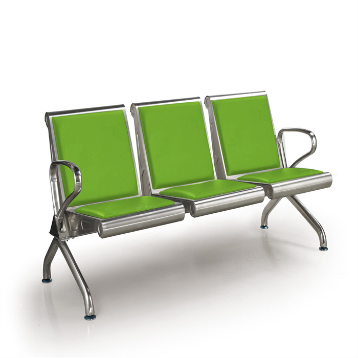 EU-WC501 Color Customize Stainless Steel Hospital Waiting Chair Reception Chair