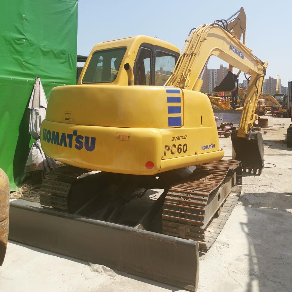 Недорогой Гусеничный мини-экскаватор KOMATSU PC60 в Шанхае