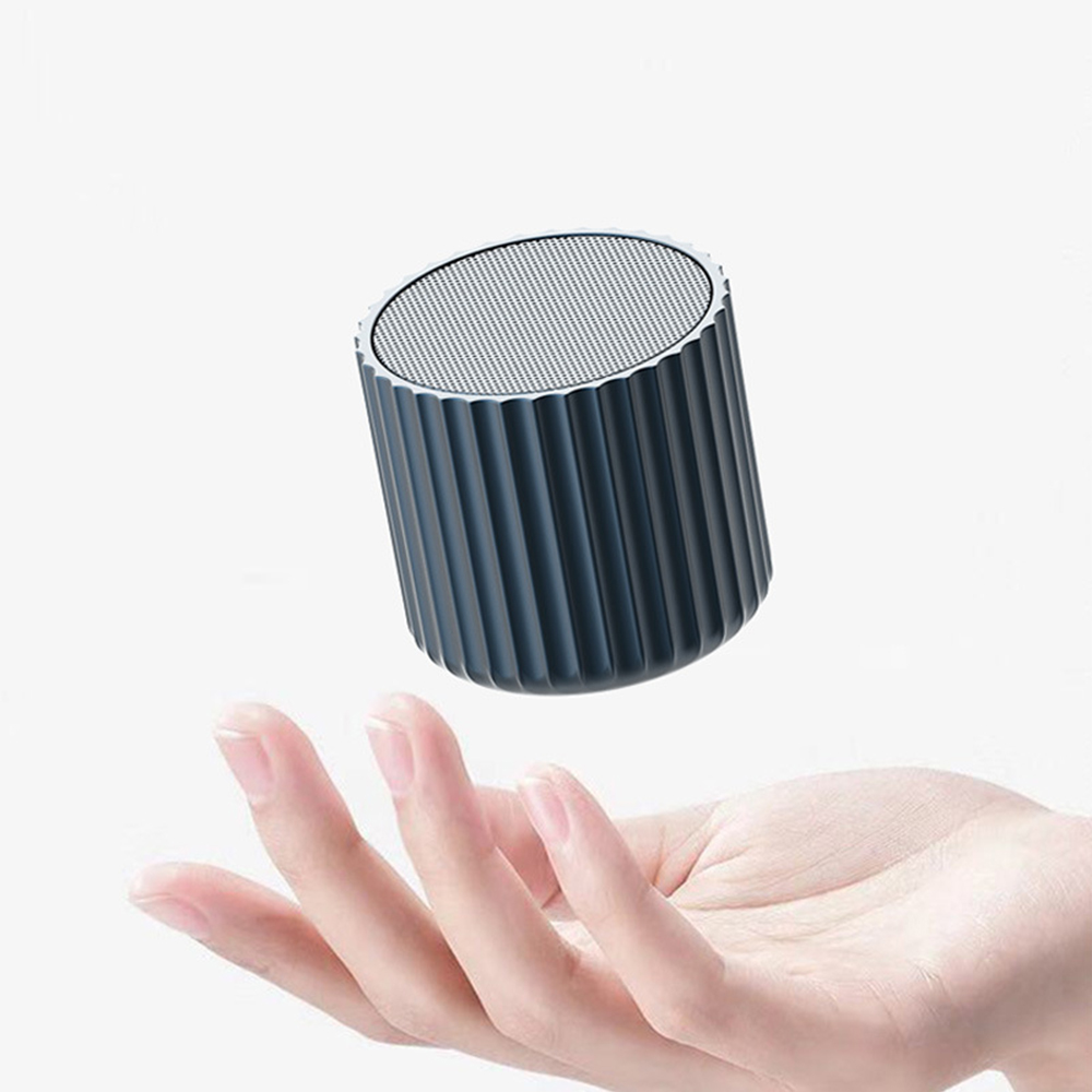 Портативные маленькие Bluetooth-колонки, mp3-плеер, плоский беспроводной Bluetooth-динамик с микрофоном