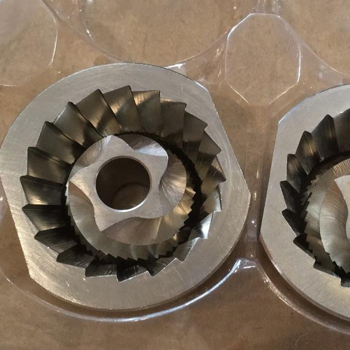 espresso machine grinder parts 48mm outer diameter conical grinder burr