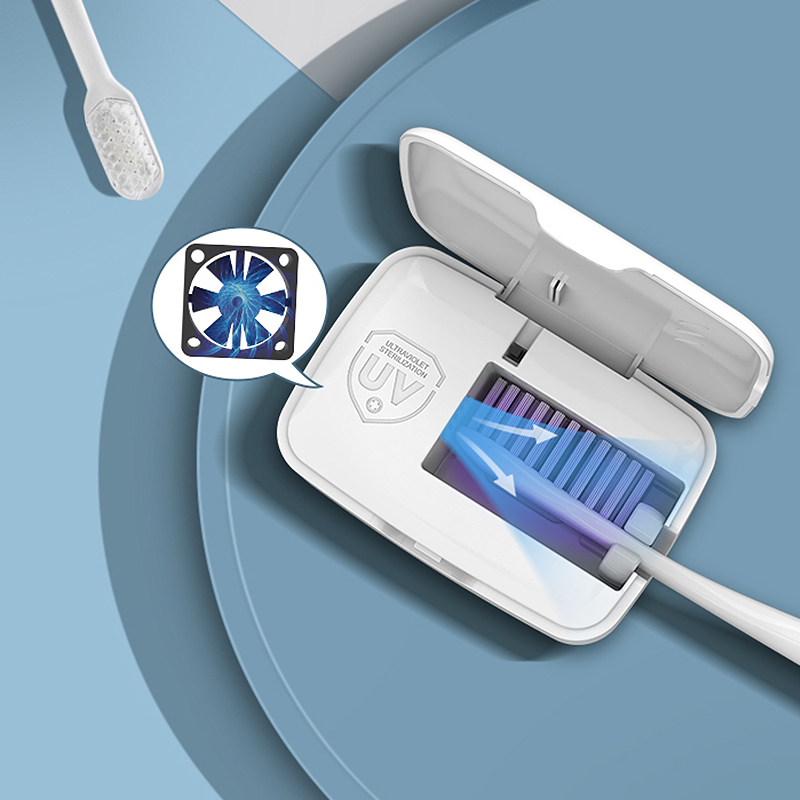 Уход за зубами kiling rate 99.99% USB перезаряжаемая электрическая УФ-Зубная Щетка Стерилизатор