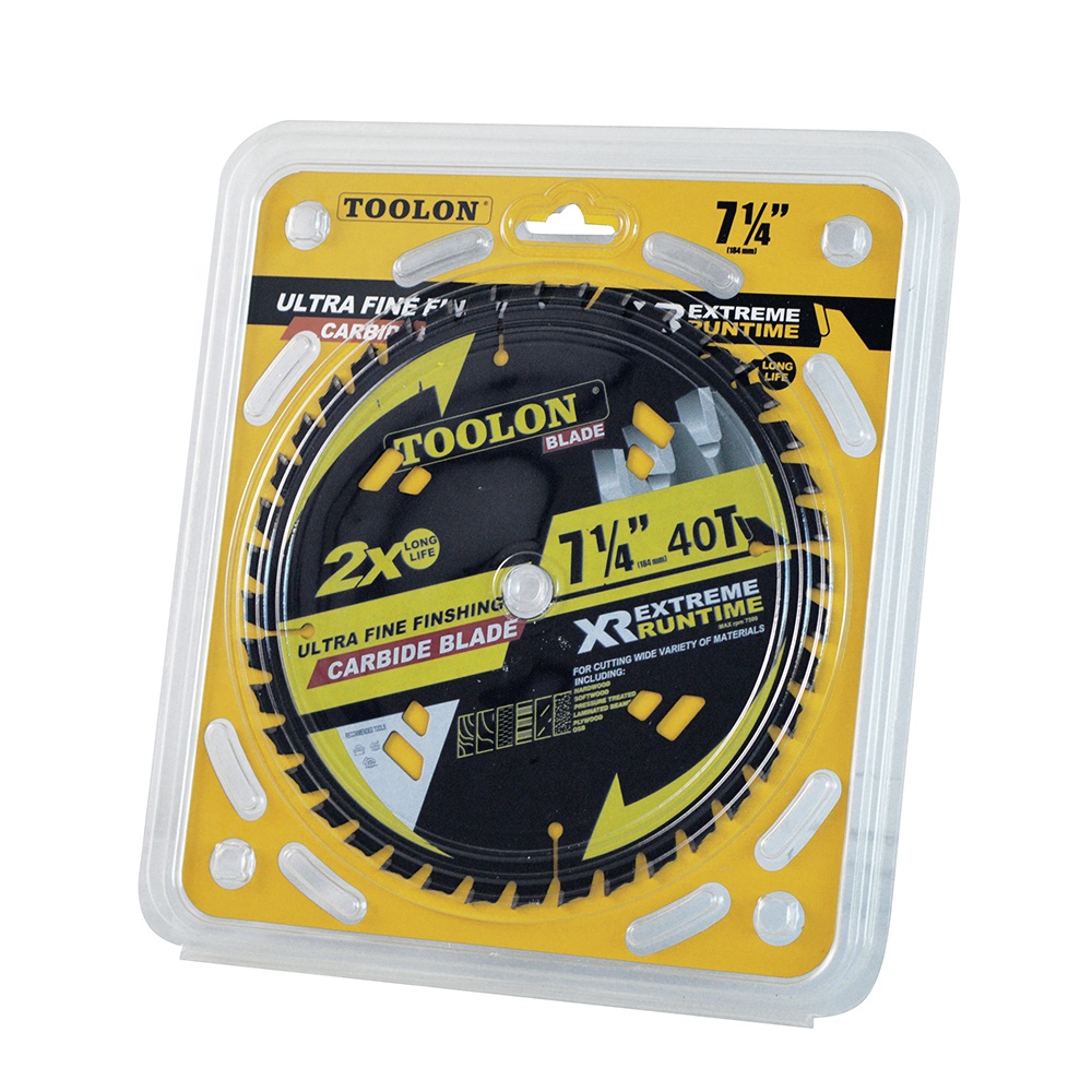 7-1/4 Inch General Purpose TCT Circular Saw Blade 40 Teeth Freud Saw Blades Suitable For Cutting Wood