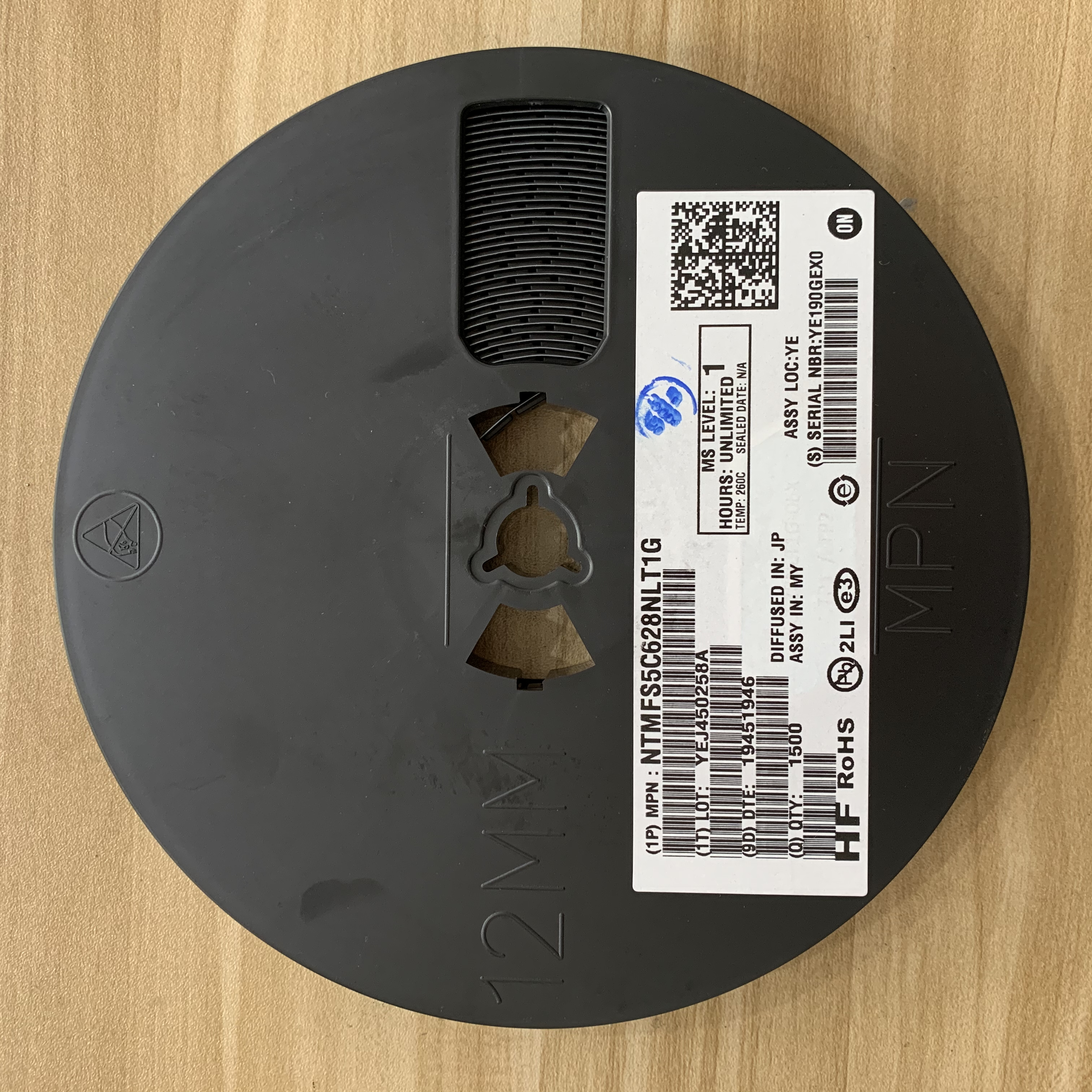 (MOSFET) NTMFS5C628NLT1G
