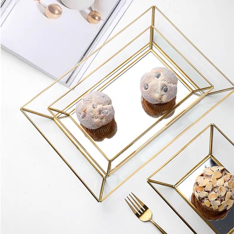 Кухонные декоративные позолоченные украшения Xuping Tray, домашний аксессуар для столовой
