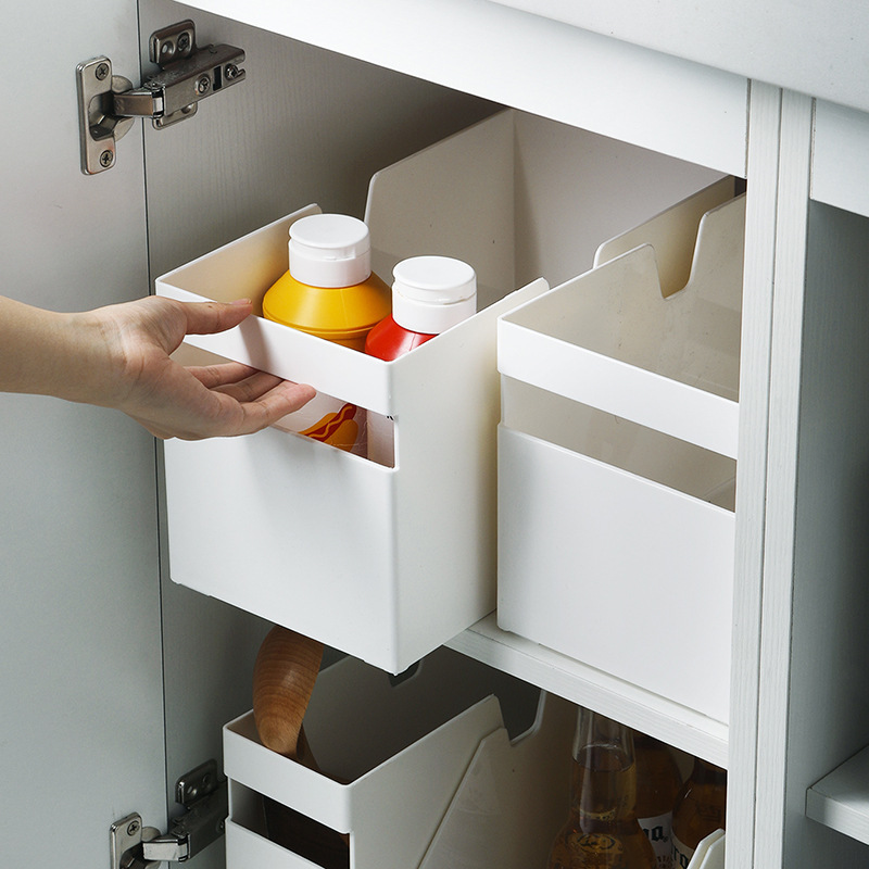 Wholesale Simple Kitchen Clutter Box Multifunctional Storage Basket Drawer Storage Box