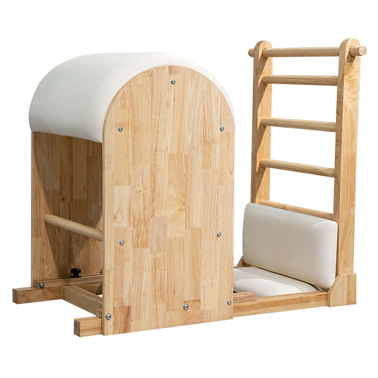 Professional Yoga Pilates Oak ladder barrel trainer equipment