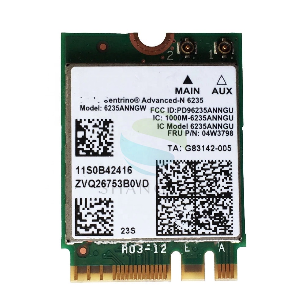 6235ANNGW 6235 NGFF 300 Мбит/с 2,4/5G BT4.0 04W3798 карта для T431SP T431SP X230S