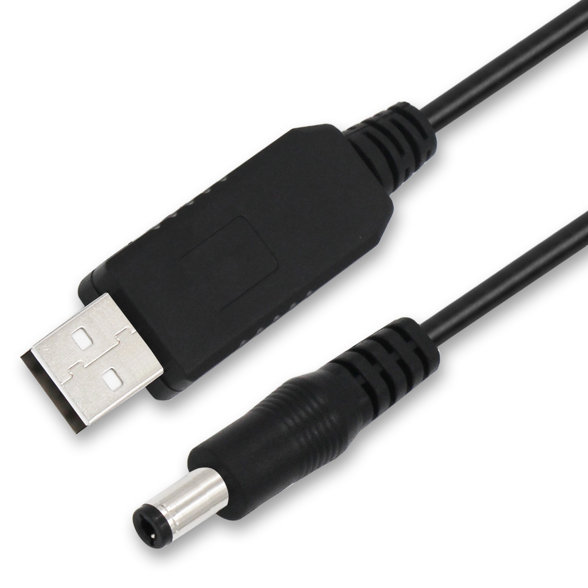 5v to 12v Voltage DC Booster Transformer Cables USB A Male to Dc 5521 Male Step up Converter Cables