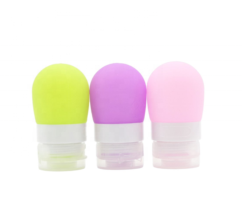 Eco Friendly Silicone Portable Travel Size Toiletry Bottles Empty Cute Silicone Liquid Travel Bottle Set Luxury