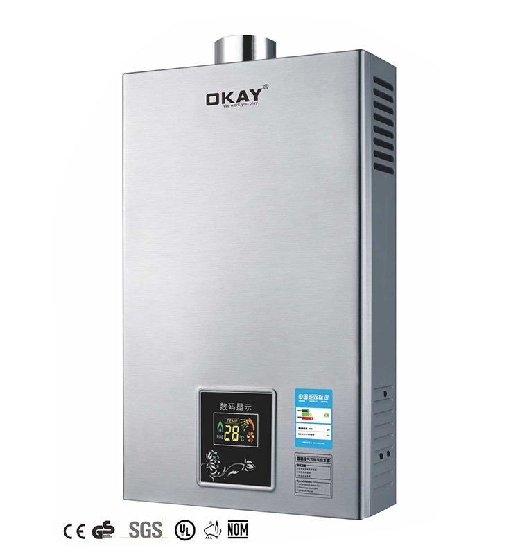 Низкое давление воды Calentador De Agua Solar De Пасо газовый водонагреватель Tankless Jsq-21001
