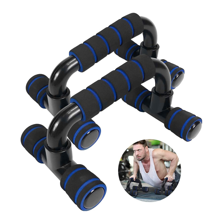 free sample Wholesale Slip Resistant Base Muscle Push Up Bars warm up equipment adult Cushioned Foam Grips Push Up Stands bar