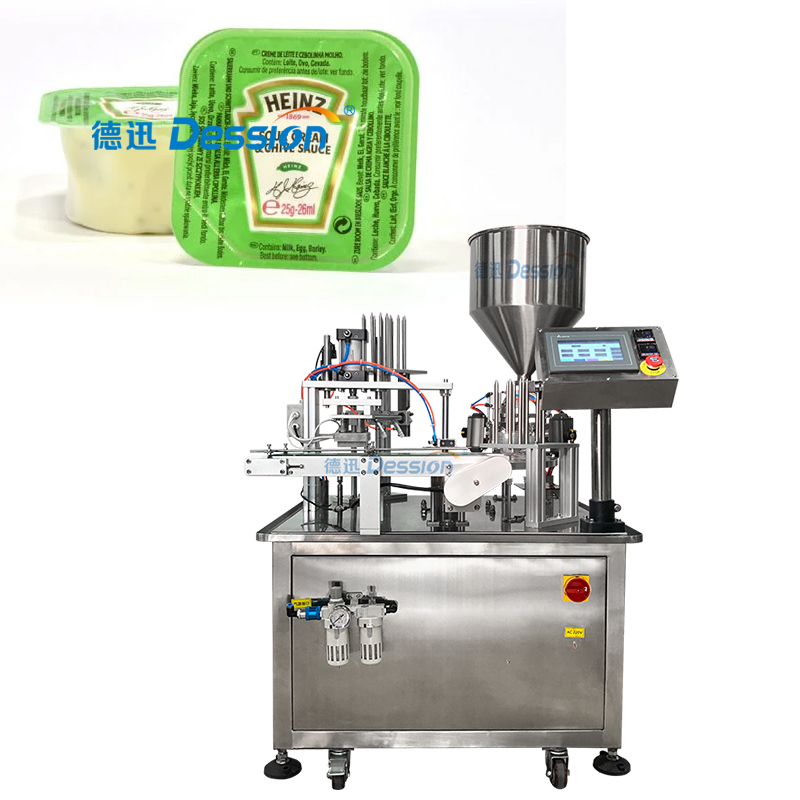 Full Automatic Yogurt Milk Cup Bottle Pouch Filling and Sealing Machine