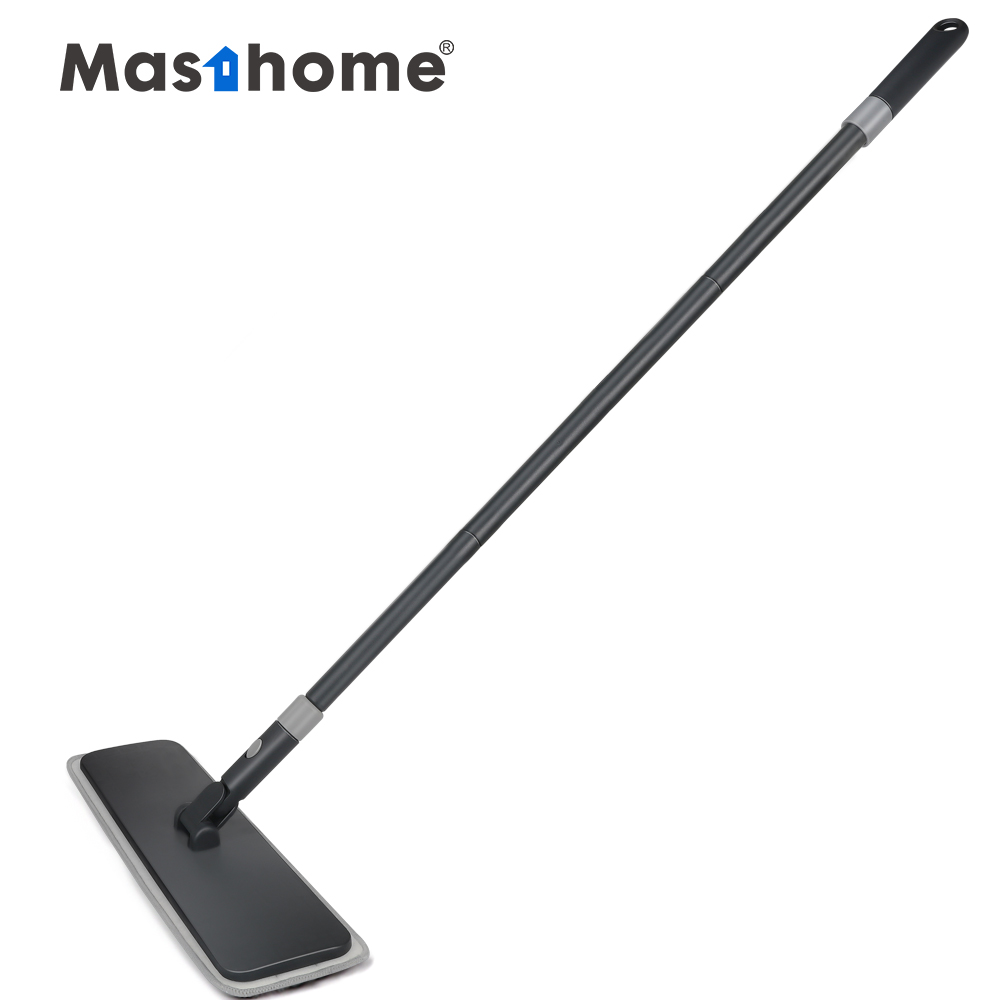 Плоская Волшебная Швабра Masthome из микрофибры для чистки пола с железной ручкой